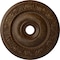 Ekena Millwork Logan Ceiling Medallion (Fits Canopies up to 6 1/8"), 24 1/4"OD x 3 7/8"ID x 2"P, Root Beer Crackle CM24LO1RBC - alternate 1